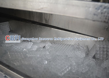 冷却された/水容易なクリーン エアーは製氷機、産業製氷機械を冷却しました