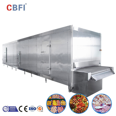 2000kg/h 速トンネル冷凍機 冷凍食品 冷凍果物 野菜 海鮮